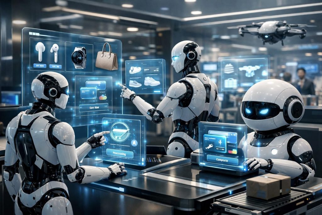 entdecken sie, wie agentenbasierter e-commerce im jahr 2026 durch autonome ki-systeme den kaufprozess revolutioniert und das einkaufserlebnis nahtlos gestaltet.