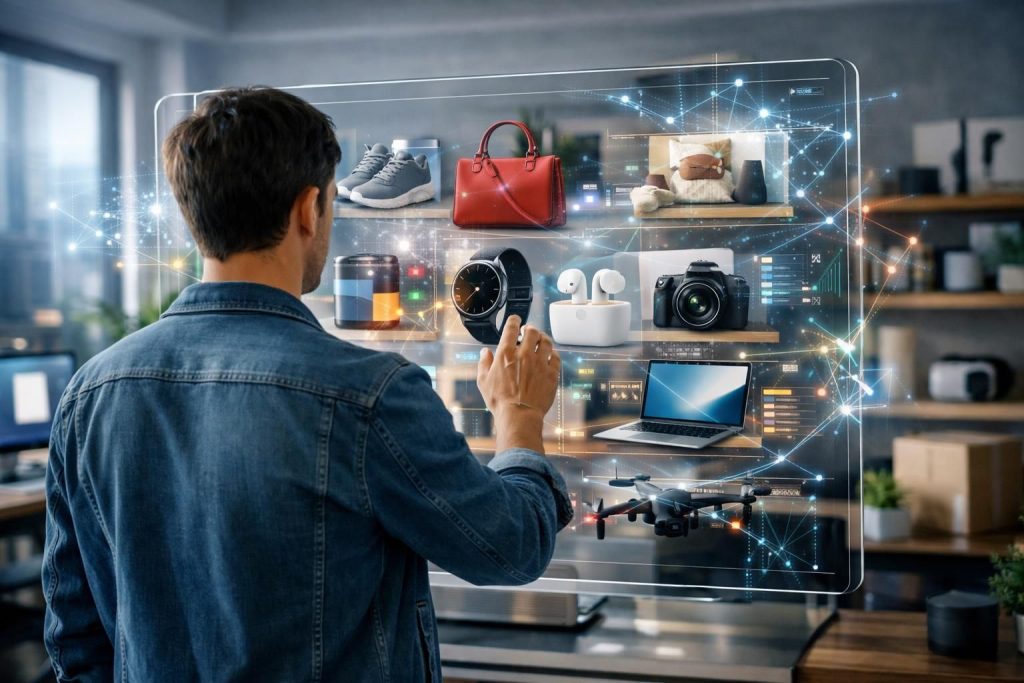 erfahren sie, wie generative ki die produktsuche und kaufentscheidungen im e-commerce revolutioniert, indem sie personalisierte empfehlungen bietet und das einkaufserlebnis verbessert.
